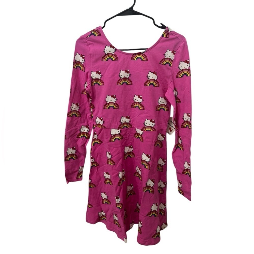 ModCloth For Hello Kitty Rainbow Skater Dress Size Small